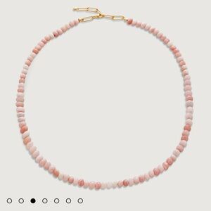 Monica Vinader Love Opal Bead Necklace